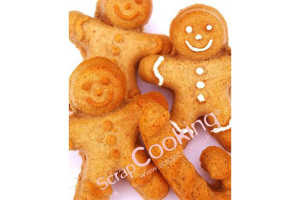Moule à gâteau en silicone Scrapcooking antiadhésif - Bonhommes d'épice 2
