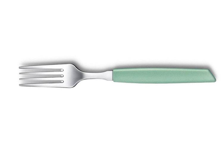 Ménagère 24 couverts Victorinox Swiss Modern inox 18/10 vert menthe pastel