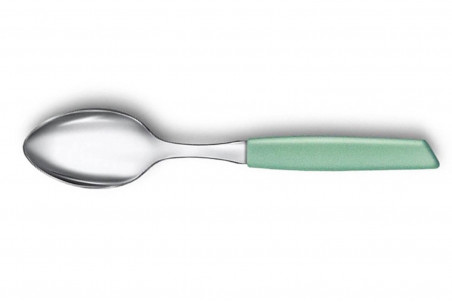 Ménagère 24 couverts Victorinox Swiss Modern inox 18/10 vert menthe pastel