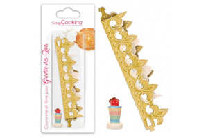 Set Scrapcooking spécial galette des rois - Fève + couronne