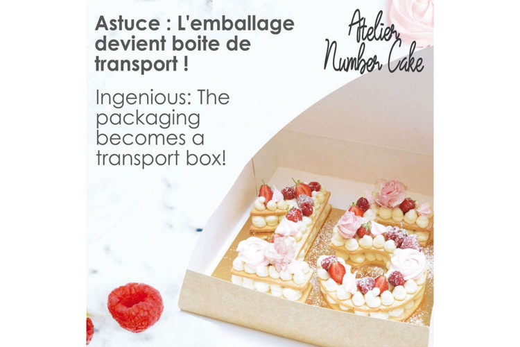 Kit complet number cake Scrapcooking - 9 chiffres