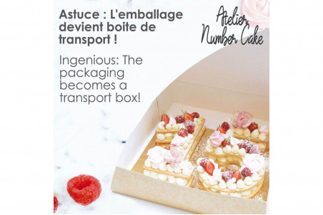 Kit complet number cake Scrapcooking - 9 chiffres