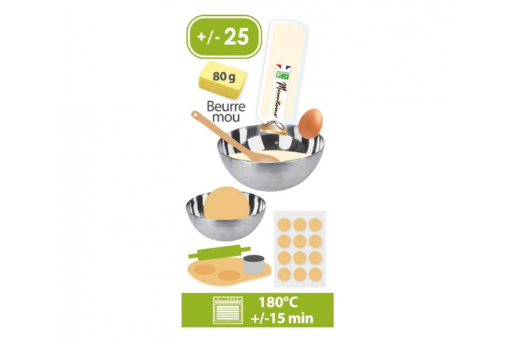 Coffret Mirontaine spécial biscuits de Noël - 7 pièces