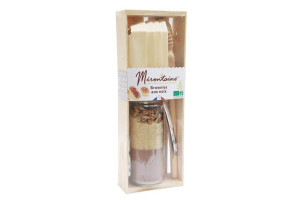 Coffret pâtisserie Mirontaine pour mini brownies - 10 pièces