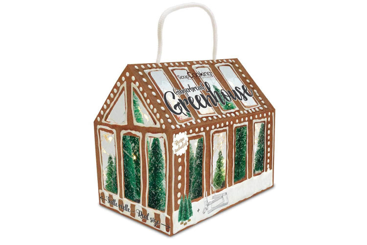 Kit maison en pain d'épice 3D - Scrapcooking Gingerbread Greenhouse 8 pièces