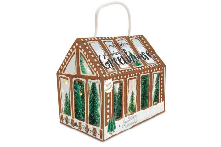 Kit maison en pain d'épice 3D - Scrapcooking Gingerbread Greenhouse 8 pièces