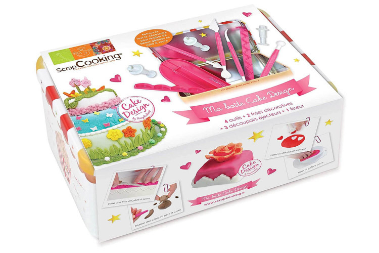 Coffret cake design Scrapcooking - 10 ustensiles
