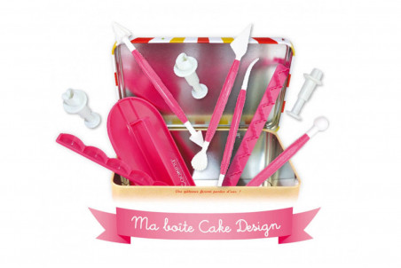 Coffret cake design Scrapcooking - 10 ustensiles