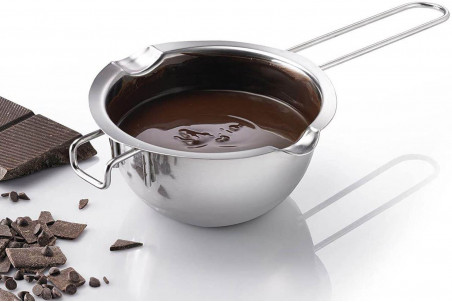 Récipient à bain-marie Westmark acier inox avec manche large