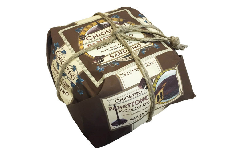 Panettone au chocolat Chiostro Di Saronno - recette artisanale italienne 750g