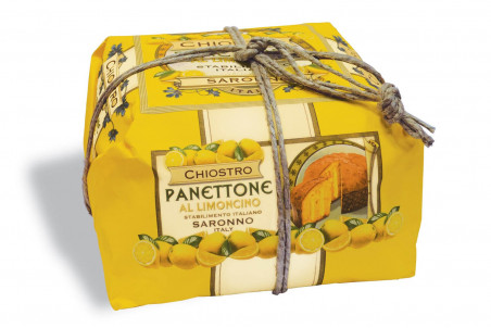 Panettone au limoncello Chiostro Di Saronno - recette artisanale italienne 750g