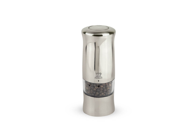 Moulin à poivre électrique Peugeot Zeli réglable en ABS avec éclairage - 14cm