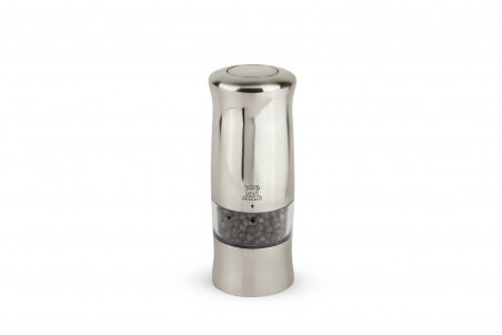 Moulin à poivre électrique Peugeot Zeli réglable en ABS avec éclairage - 14cm