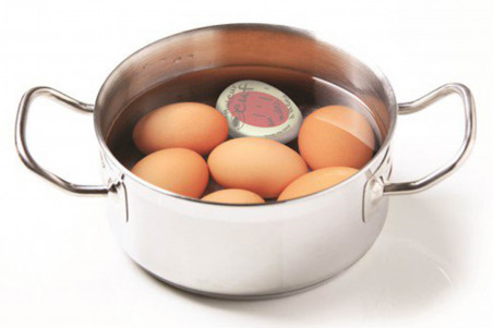 Minuteur à œuf Cuisy en résine - 3 niveaux de cuisson