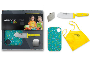 Coffret enfant Arcos Kids couleur jaune - 4 pièces