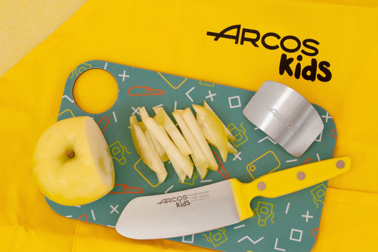 Coffret enfant Arcos Kids couleur jaune - 4 pièces