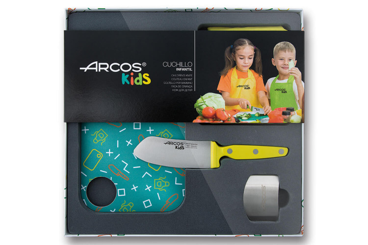 Coffret enfant Arcos Kids couleur jaune - 4 pièces