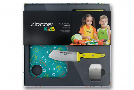Coffret enfant Arcos Kids couleur jaune - 4 pièces