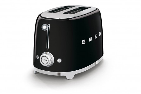 Toaster Smeg 2 tranches multifonctions - Style années 50