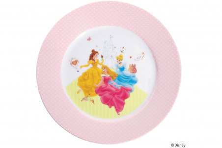 Couverts pour enfants WMF Disney Princesses inox 18/10 - bol et assiette en porcelaine