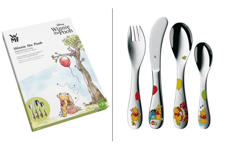 Couverts pour enfants WMF Winnie l'Ourson inox 18/10 - 4 pièces
