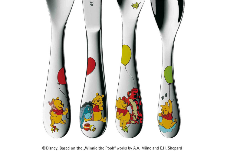 Couverts pour enfants WMF Winnie l'Ourson inox 18/10 - 4 pièces