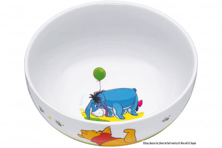 Coffret repas enfant 6 pièces WMF Winnie l'Ourson inox 18/10 et porcelaine