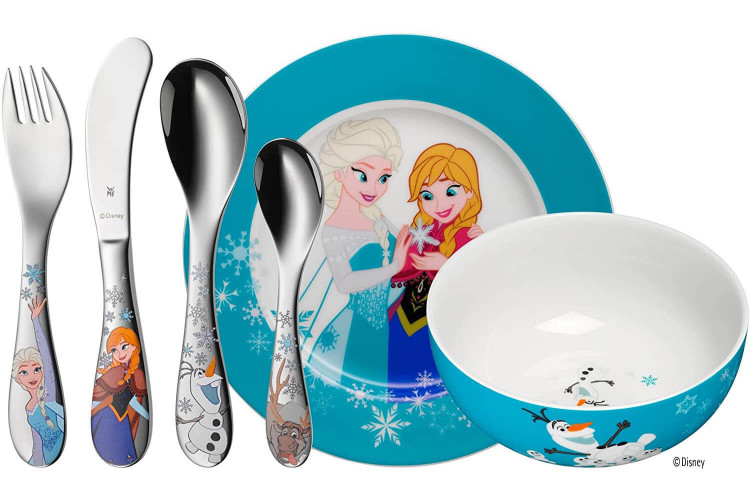 Couverts pour enfants WMF La Reine des Neiges inox 18/10 - 6 pièces