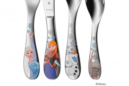 Couverts pour enfants WMF La Reine des Neiges inox 18/10 - 6 pièces