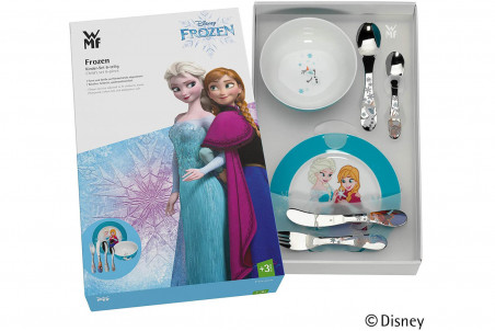 Couverts pour enfants WMF La Reine des Neiges inox 18/10 - 6 pièces