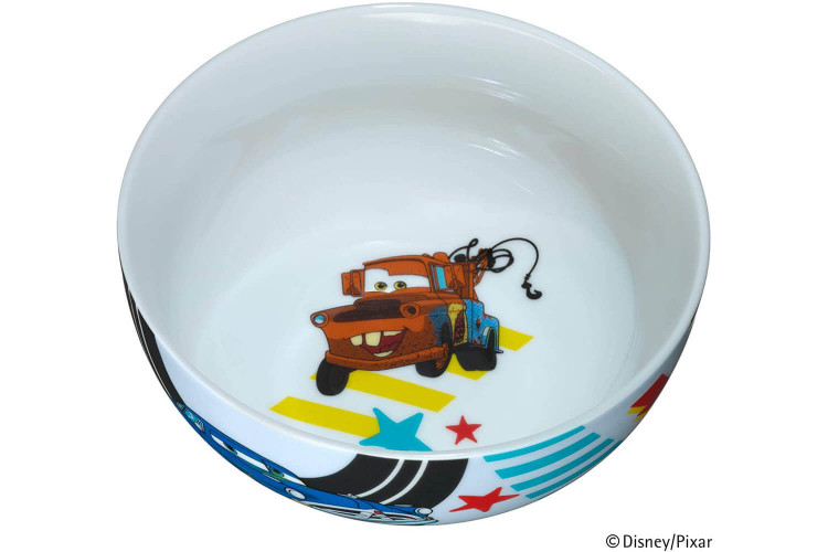 Couverts pour enfants WMF Cars inox 18/10 - Bol et assiette porcelaine