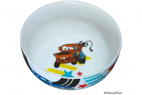 Couverts pour enfants WMF Cars inox 18/10 - Bol et assiette porcelaine