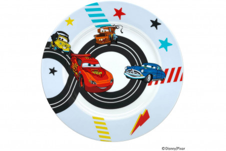 Couverts pour enfants WMF Cars inox 18/10 - Bol et assiette porcelaine