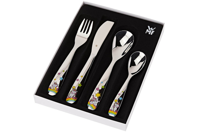 Couverts pour enfants WMF Licorne inox 18/10 - 4 pièces