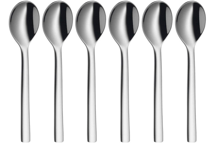 Lot de 6 cuillères à café WMF Nuova en inox 18/10 - 11cm