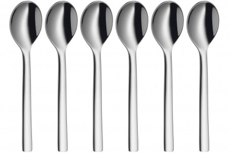 Lot de 6 cuillères à café WMF Nuova en inox 18/10 - 11cm