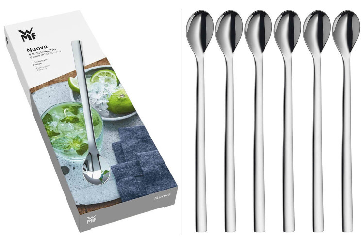 Lot de 6 cuillères à cocktail WMF Nuova en inox 18/10