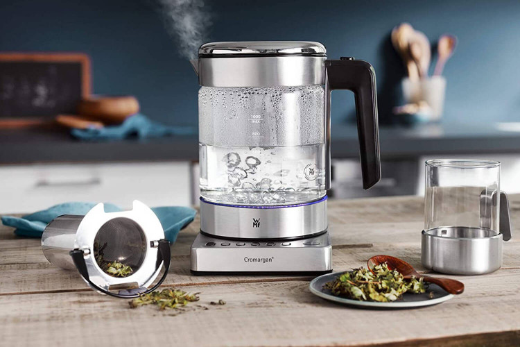 Théière bouilloire WMF Kitchenminis Vario en verre - 1L