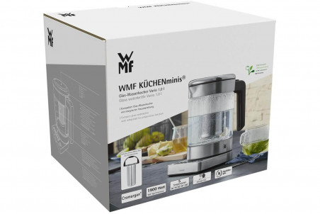 Théière bouilloire WMF Kitchenminis Vario en verre - 1L