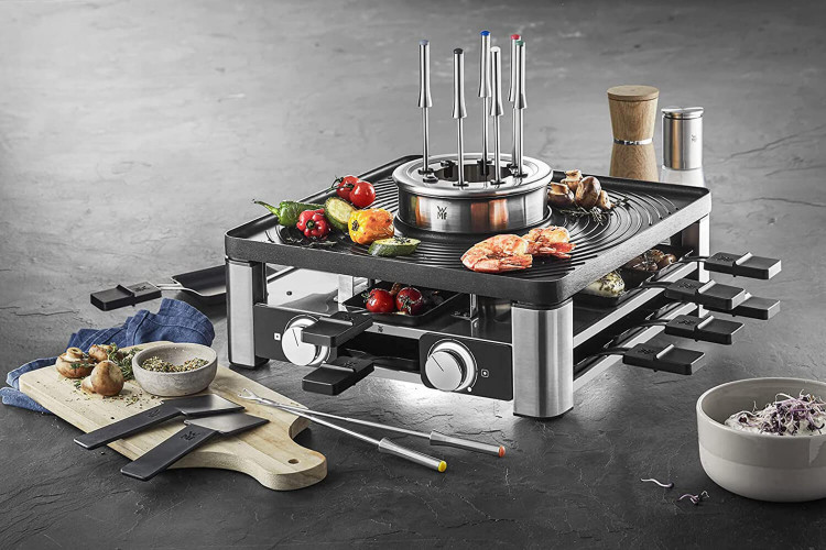 Appareil raclette et fondue WMF Gourmet Lumero - fonction grill