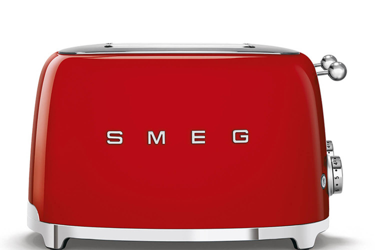 Toaster Smeg 4 tranches multifonctions - Style années 50