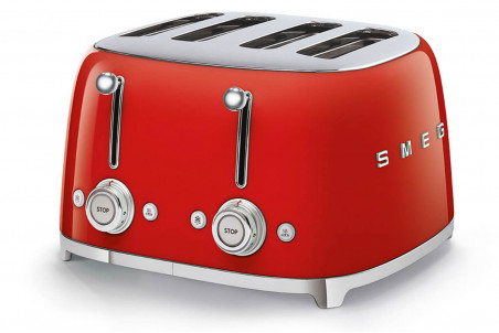 Toaster Smeg 4 tranches multifonctions - Style années 50