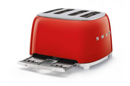 Toaster Smeg 4 tranches multifonctions - Style années 50