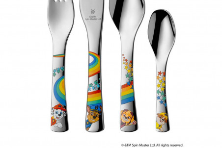 Couverts pour enfants WMF Pat'Patrouille inox 18/10 - 4 pièces