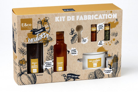 Kit de fabrication Epices&Co spécial moutarde maison