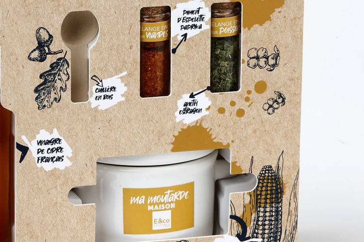 Kit de fabrication Epices&Co spécial moutarde maison