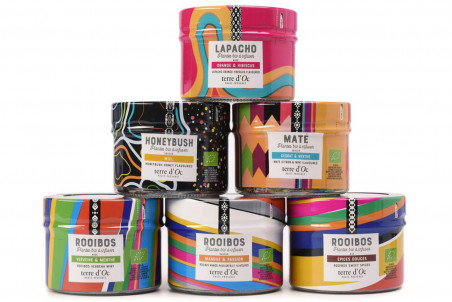 Coffret Terre d'Oc Boissons du Monde 6 infusions bio