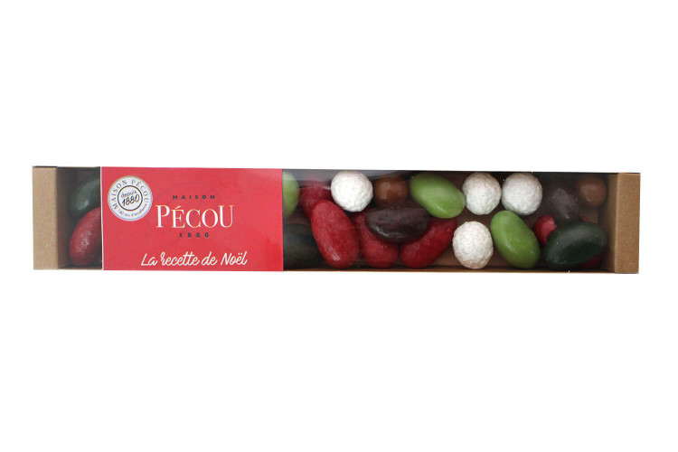 Chocolats Pécou La Recette de Noël - assortiment de confiseries