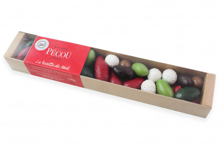 Chocolats Pécou La Recette de Noël - assortiment de confiseries