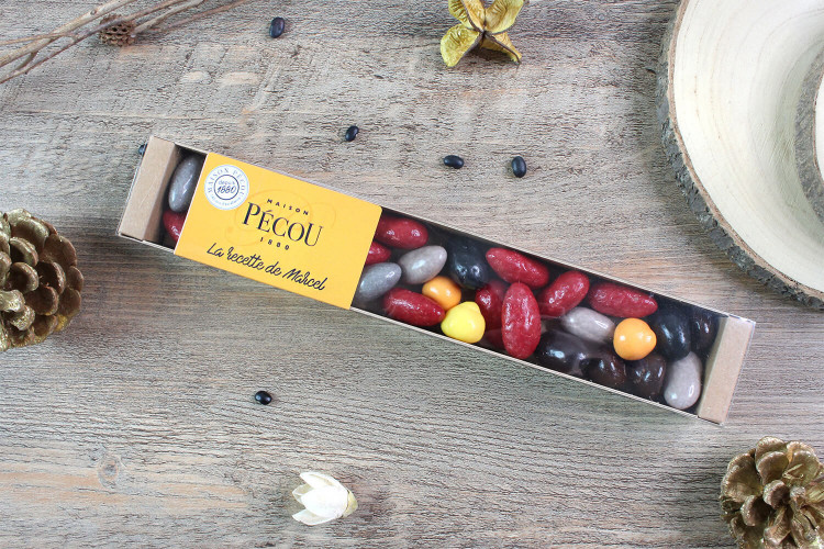 Chocolats Pécou La Recette de Marcel - assortiment de confiseries